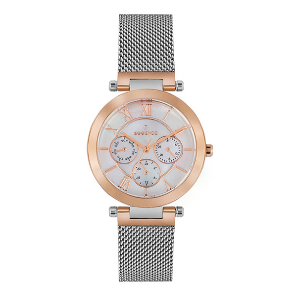 Essence Kadın Spor Kol Saati Gümüş-Rose Gold Es6518Fe.520