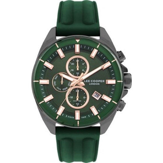 Lee Cooper Erkek Spor Kol Saati Siyah-Yeşil Lc07881.077