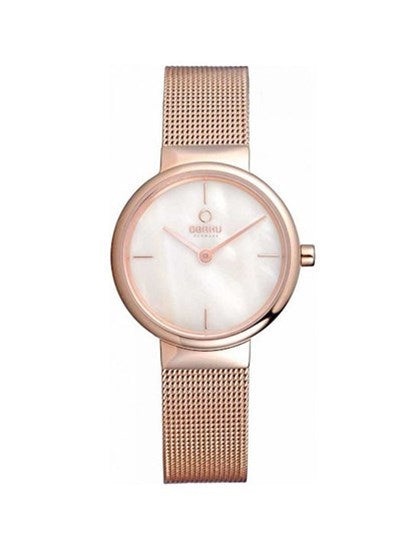 Obaku Kadın Klasik Kol Saati Rose Gold V153Lxvwmv