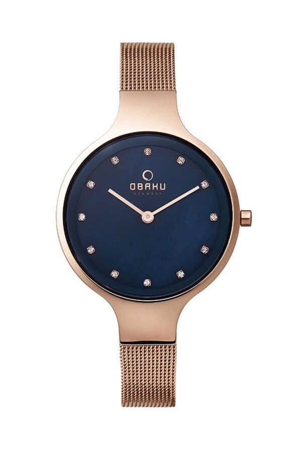 Obaku Kadın Klasik Kol Saati Rose Gold V173Lxvlmv