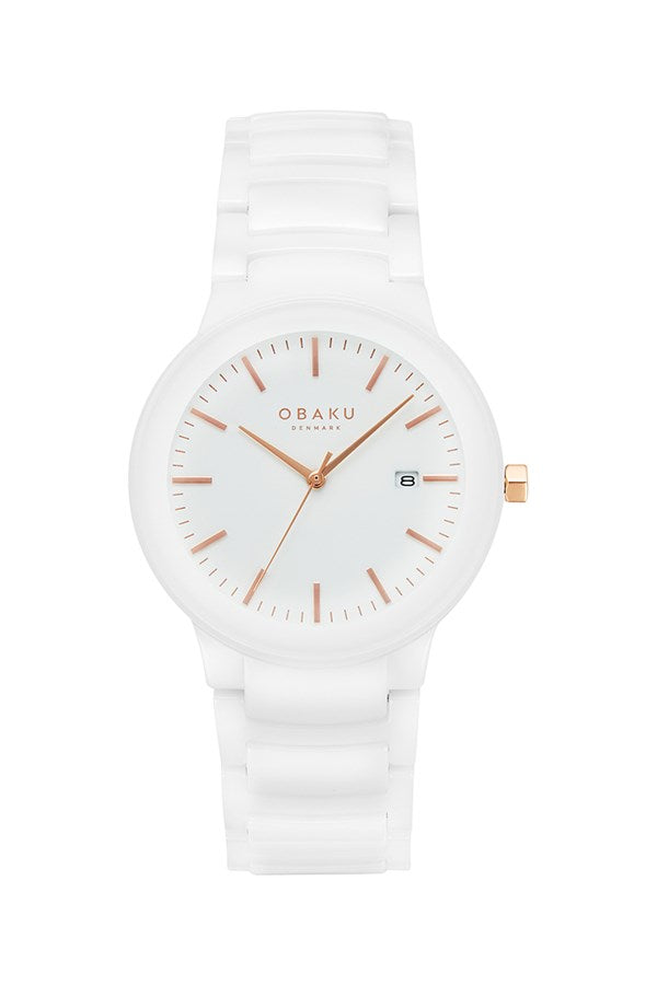 Obaku Kadın Spor Kol Saati Beyaz V280Ldwwcw