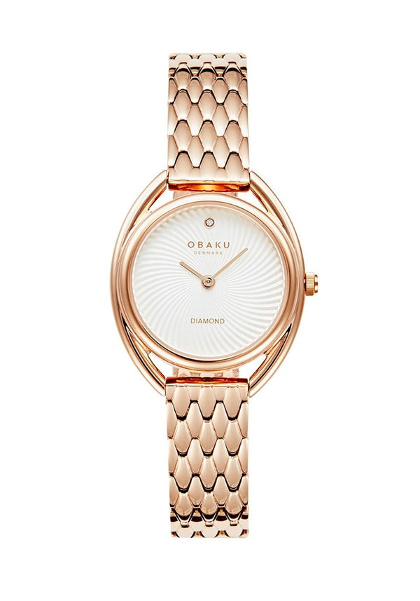 Obaku Kadın Klasik Kol Saati Rose Gold V286Lxvısv