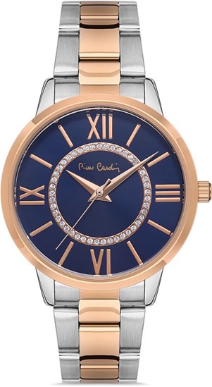 Pierre Cardin Kadın Spor Kol Saati Rose Gold-Gümüş 800202F09