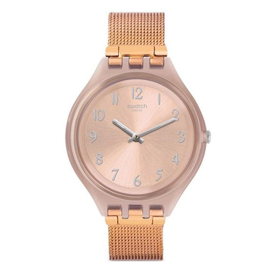 Swatch Kadın Spor Kol Saati Rose Gold Svup100M