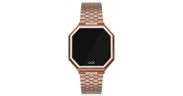 Upwatch Erkek Spor Kol Saati Rose Gold Edge Matte Rose