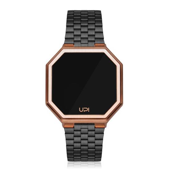 Upwatch Kadın Spor Kol Saati Rose Gold-Siyah Edge Rose & Black Two Tone